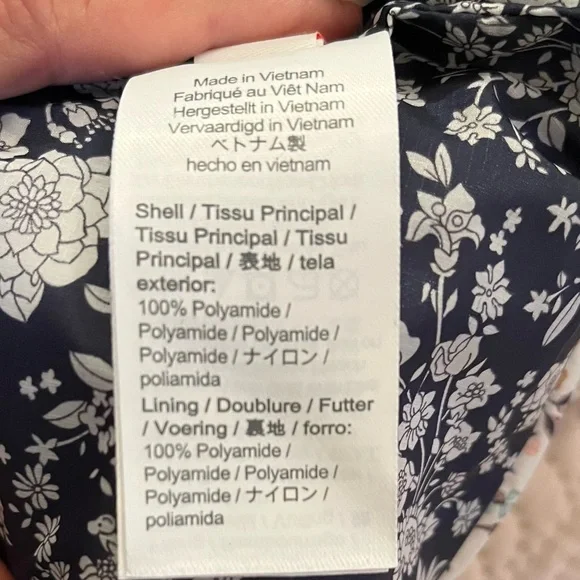 J. Crew Puffer Vest in Liberty Tapestry Floral with Primaloft  S - Picture 10 of 11